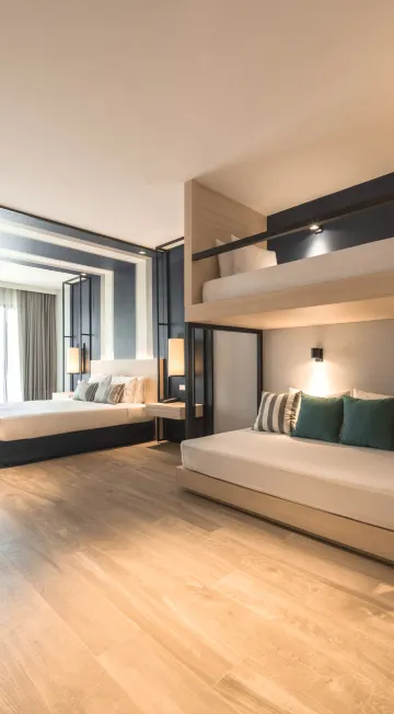 ห้องครอบครัวพร้อมเตียงสองชั้น