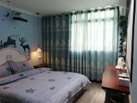 西安时光影咖酒店 - 北欧投影大床房