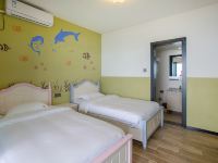 惠东双月湾贴海海景度假公寓 - 奢华一线正海全海景两房两厅三床套房
