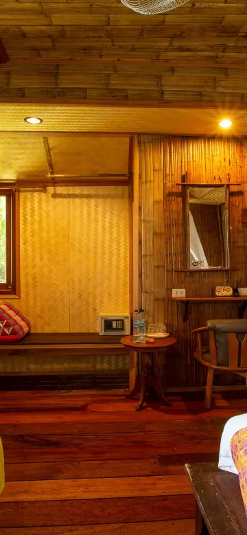 บังกะโลพักได้ 3 คน ปลอดบุหรี่