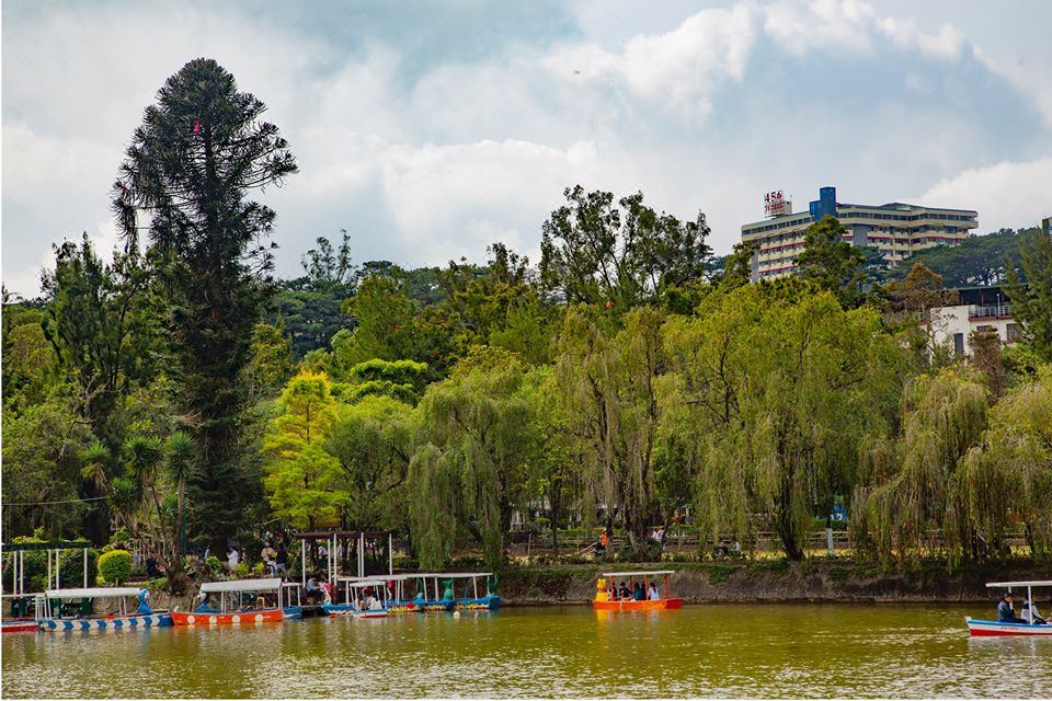 호텔 발코니 뷰
