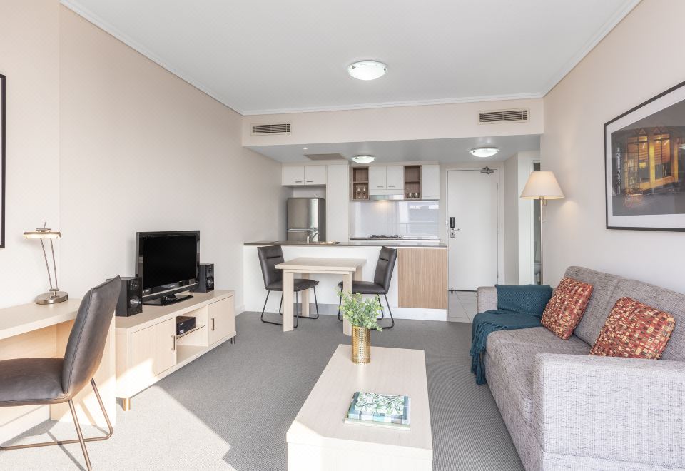 오크스 브리즈번 온 샬럿 스위트 스위트룸