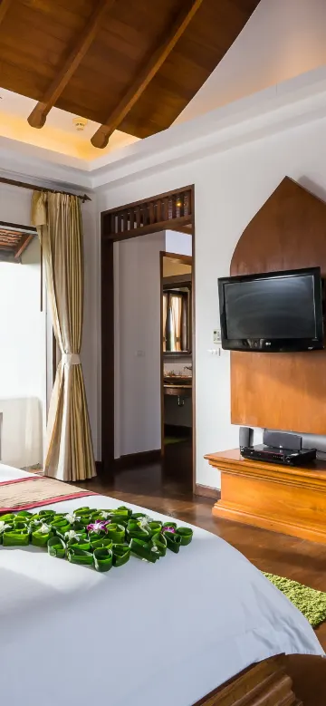 วิลลาพร้อมสระว่ายน้ำและวิวทะเล