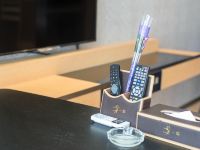 蓝叶行政公寓(广州北京路步行街捷登都会店) - 商务城景大床房