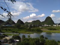 阳朔云山珠水全河景客栈 - 全河景阳台大床房