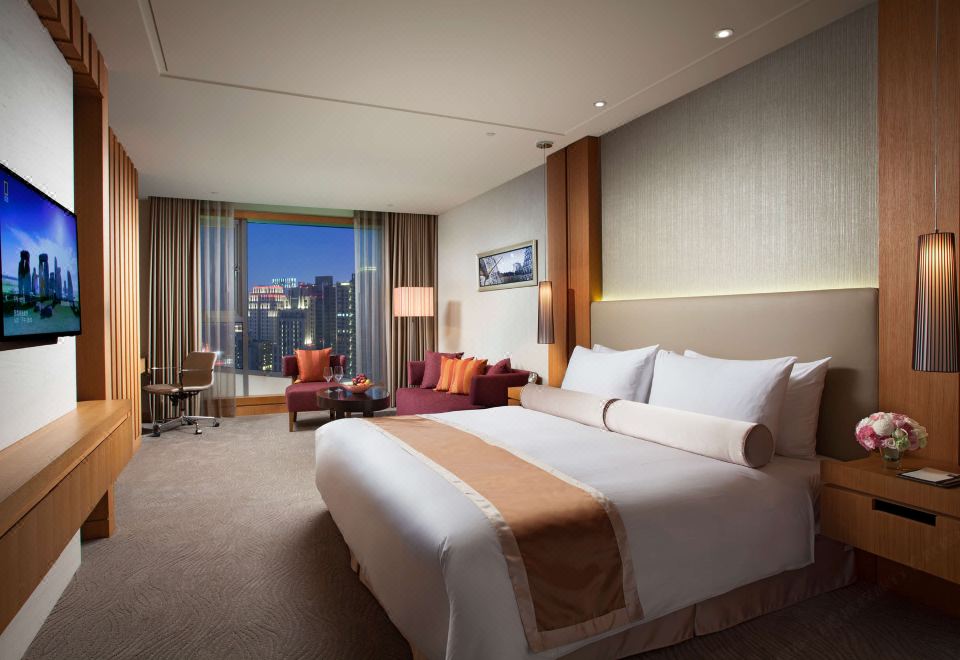 밀레니엄 호텔 타이중의 세련된 인테리어 이미지