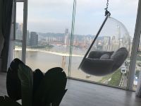 重庆书缦江景艺术公寓 - 江景吊椅影院套房