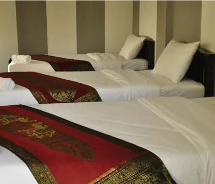 ห้องพักสำหรับสามท่านพร้อมระเบียง