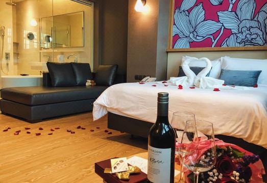 호텔 시설 비교 사진