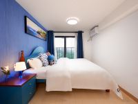广州花序艺术酒店式公寓 - 情迷圣托里尼复式大床房