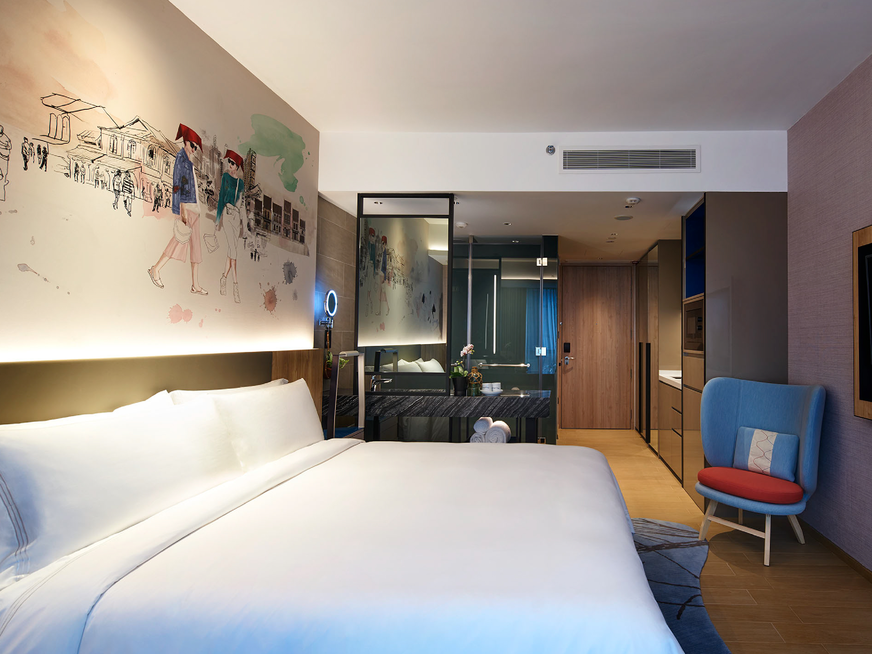 Capri by Fraser, China Square / SingaporeOver view