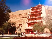 YuanMeng Hotéis próximos ao Aeroporto Internacional de Dunhuang Mogao