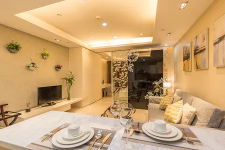 Yuju Service Apartment (Beijing Yansha Xiaoyunli No. 8 Branch)