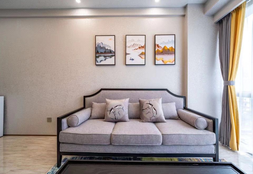 베스텐 이그제큐티브 아파트의 넓은 주방 공간