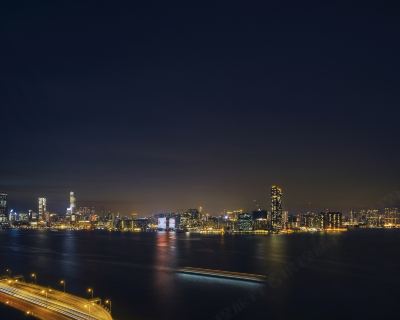 ホテルからの眺望 ハイアット セントリック ヴィクトリア ハーバー 香港の写真