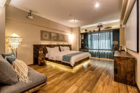 Xiwu Boutique Hotel (Harbin West Railway Station Wanda Plaza Branch) Отели рядом с достопримечательностью «Harbin University of Science and Technology»