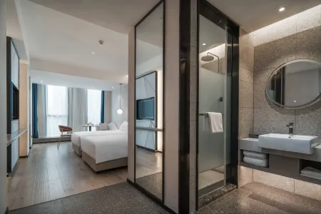 Shaoxing Keqiao Town Wanda Plaza Kaiyuan Life Hotel Отели рядом с достопримечательностью «Ankang Temple»