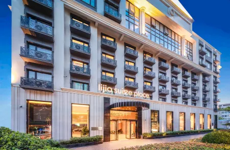 Shanghai Hongqiao Gubei Lijia Suisse Place Serviced Apartment Отели рядом с достопримечательностью «Пунг-Бич Наньфэн Сити»