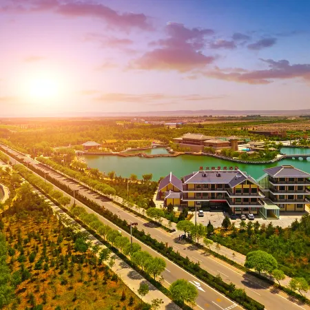 Guazhou Shuixie Scenic Hotel (Zhangzhi Park Xuanzang Journey Museum) Отели в г. Гуачжоу