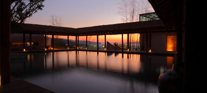 Fuxian Lake Tongchenyuan Lakeview Hot Spring Homestay Hotel a Chengjiang