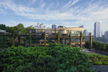 Muyuanding Hotel Отели рядом с достопримечательностью «Chongqing University of Commerce and Industry (Lanhuahu Campus)»