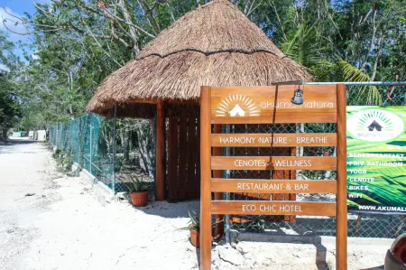 Akumal Natura Glamping Отели рядом с достопримечательностью «Акумаль»