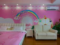 广州竹蜻蜓服务公寓 - 粉红主题大床房