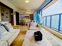 惠东双月湾蓝海豚度假酒店 - 家庭亲子侧海景两房一厅套房