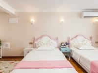 武汉菡美艺术公寓 - 情迷粉色双床房