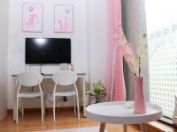 青岛喜慕主题公寓 - 粉色梦境大床房