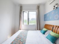 三亚碧海天晴度假公寓 - 精致正面海景三室一厅套房