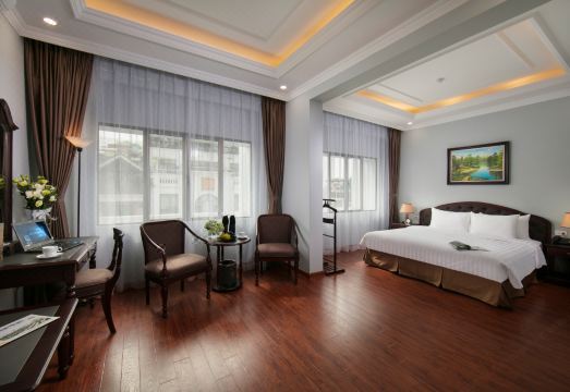 하노이 호텔 객실 전경