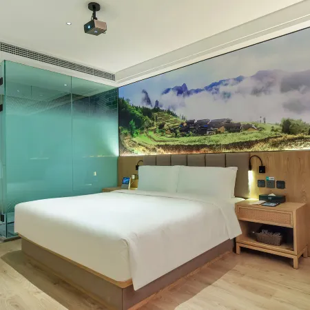 TRUE GO Hotel (Chongqing Liangjiang Xingfu Plaza Guangdianyuan Light Rail Station) Отели рядом с достопримечательностью «Спортивный Центр Гокко»