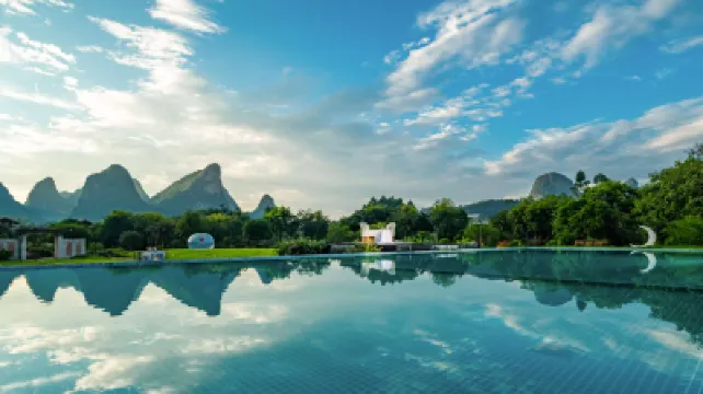 Panlong Lishore Resort (Yangshuo West Street Liriver) Hôtels à : 