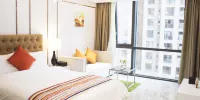 Sweetome Serviced Apartment (Chengdu Financial City Global Center) - Sala De Reina De Negocios