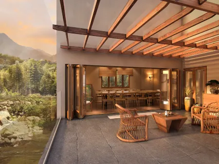 Longguan Channa.Ningbo Resort Отели рядом с достопримечательностью «Sanyintan (The Three Hidden Pools)»