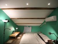 南京故里民宿 - 清新绿榻榻米双床房