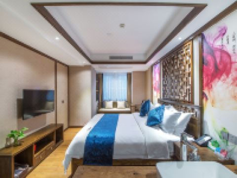 重庆捷艺丹禅意酒店 - 静悟豪华大床房