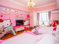 考拉亲子主题公寓(广州万达汉溪长隆地铁站店) - 粉色猫特色双床房