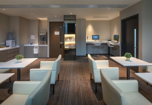 호텔 조식 전경