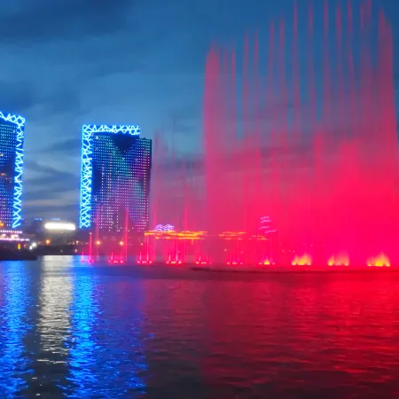 Water Cloud Biancheng Seaview Apartment (Mangrove Resort World City Balcony)