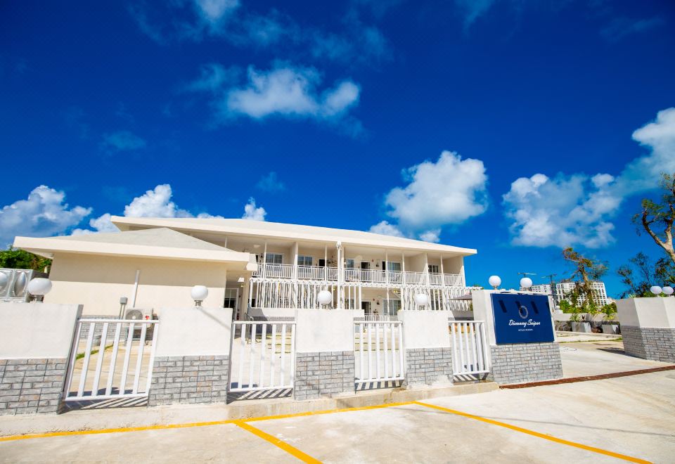 사이판 호텔 입구 사진