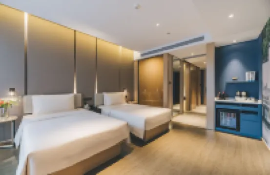 蘇州新區木瀆大運城アトゥールホテル 蘇州建設交通高職-体育館周辺のホテル