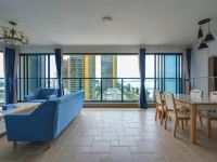 惠东万科双月湾欢乐度假公寓 - 楼王海景两房一厅（三床房）