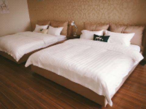 泰安哈维斯特公寓 - 景致双床房