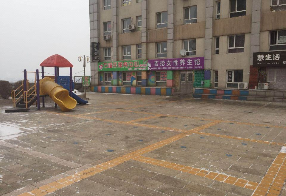 Benxi New Mart Jane Airi Rental Apartment의 내부 주방 이미지