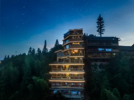 Floral Hotel·Longshengyue Shangshanshe Hotel(Longji Terrace Jiulong Wuhu Observation Deck) Отели рядом с достопримечательностью «Ping'an Village»