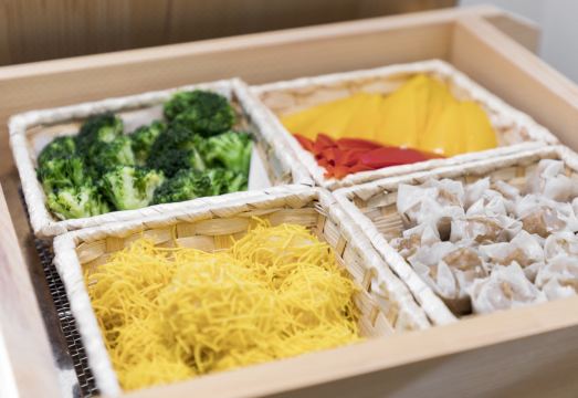 사라사 호텔 신오사카 조식 공간