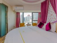 绵阳佳好美酒店式公寓 - 紫色纱幔圆床房