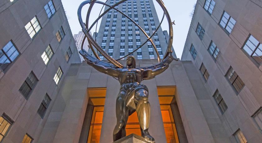 The Jewel Facing Rockefeller Center Hotel Over view